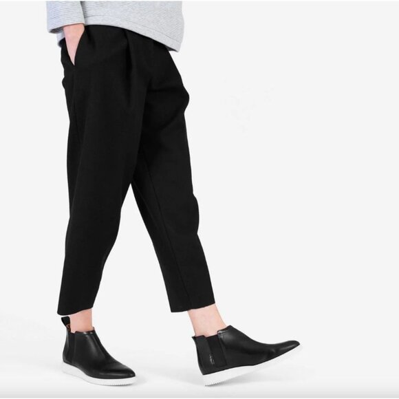 Everlane Women's Black The Street Ankle Boot Sz 10 - Picture 1 of 11